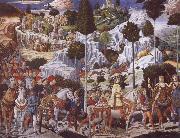 The Procession of the Magi,Procession of the Youngest King, Benozzo Gozzoli